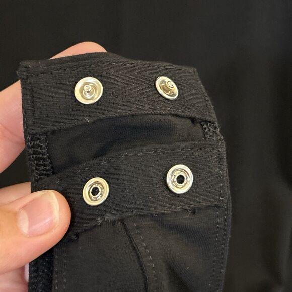 NWT A New Day Women’s Mock Turtleneck Bodysuit Black 3X Plus Size Snap Closure - Picture 9 of 16